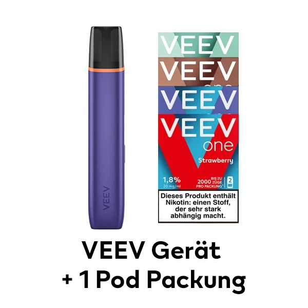 VEEV Aktion Electric Purple Device + Pod